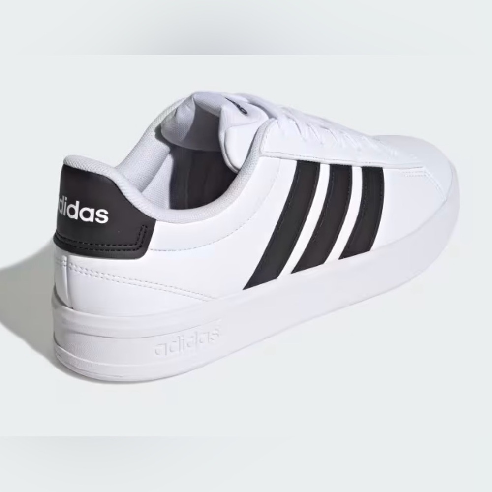 Grand Court 2.0 Adidas Men's Classic White and Black Sneakers Sz 11.5